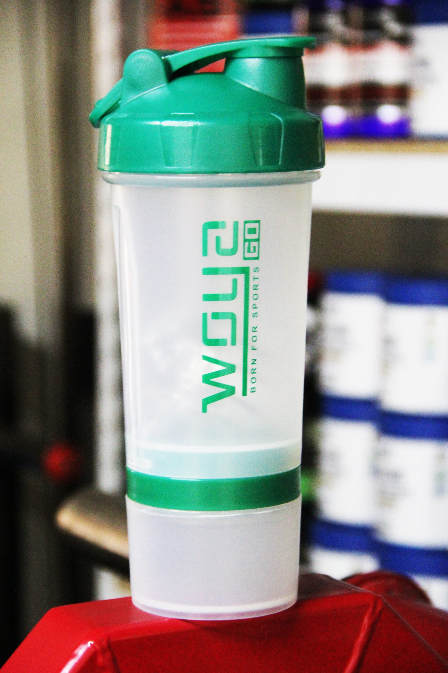 Shakers 500 ml con porta proteina y batidor de acero inoxidable - Imagen 6
