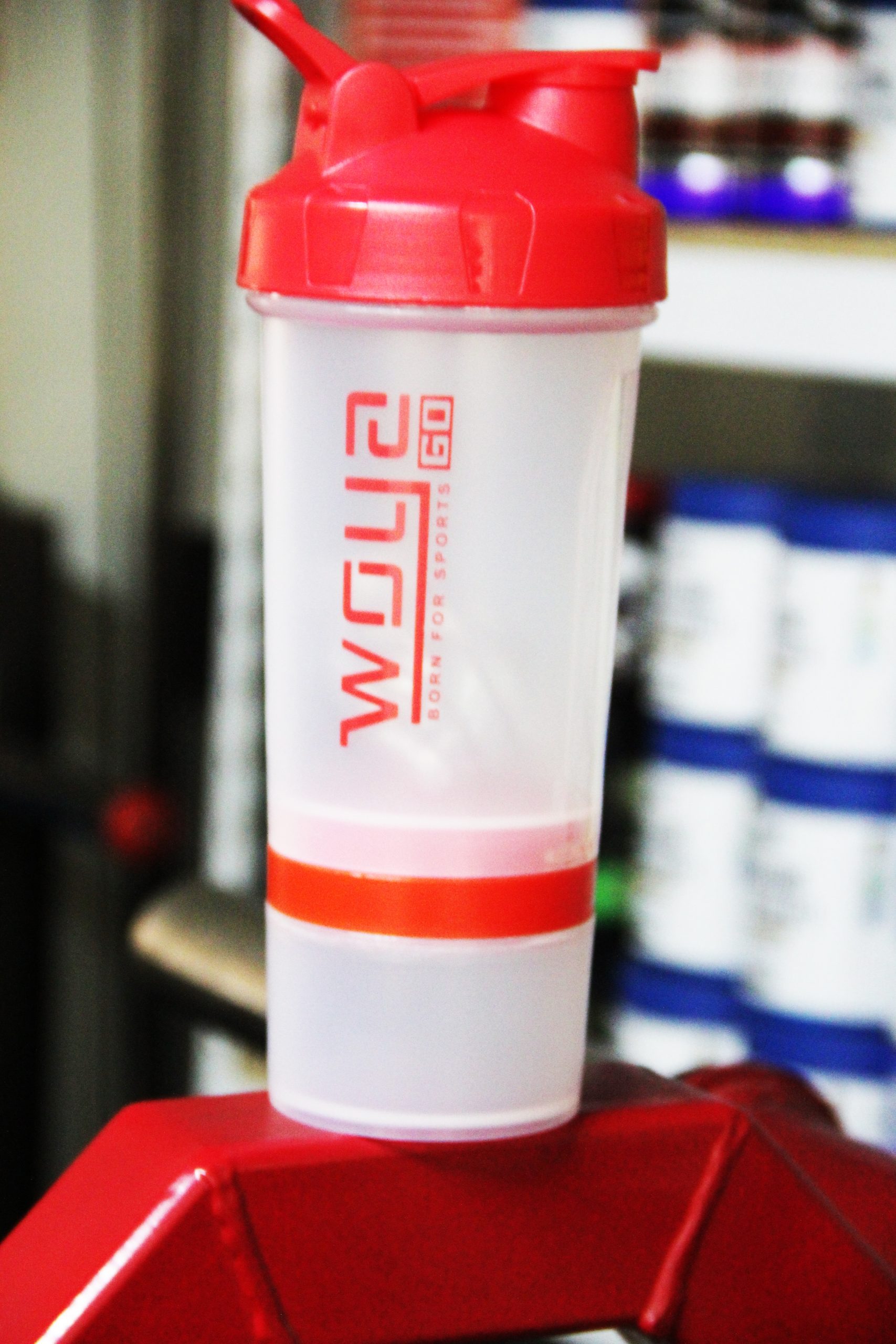 Shakers 500 ml con porta proteina y batidor de acero inoxidable - Imagen 9